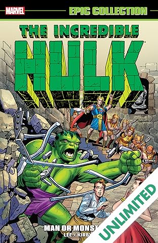 Incredible Hulk Epic Collection: Man Or Monster?